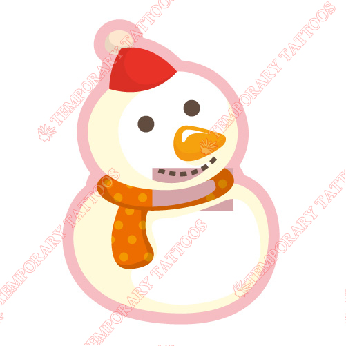 Christmas Customize Temporary Tattoos Stickers NO.3844